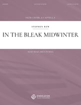 In the Bleak Midwinter SATB choral sheet music cover